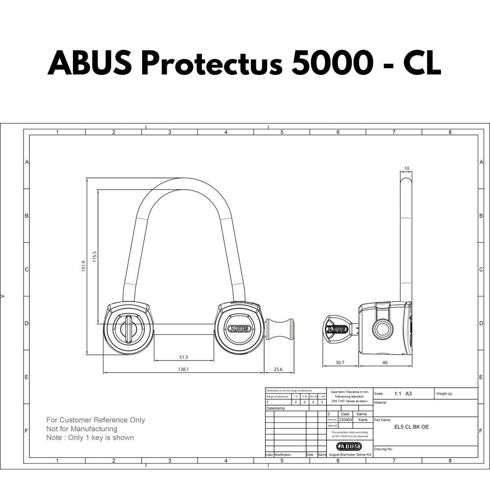 ABUS Kliklås - Proctus 5000